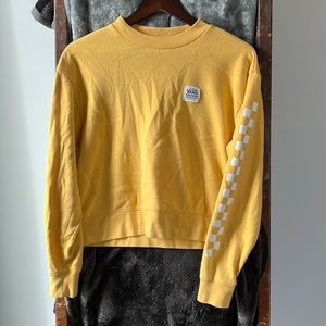 Vans cropped crewneck sweater